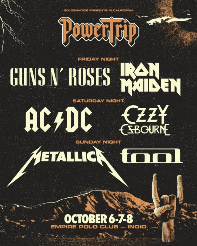 where is the power trip concert being held